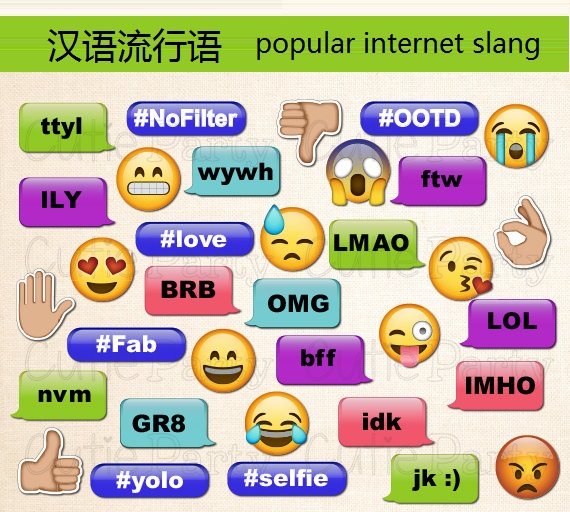 Китайские популярные интернет-слова 2